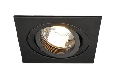 PIREQ, mattschwarz, max. 50 W, inkl.Clipfedern