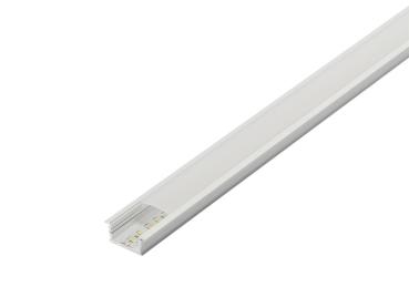 Preview: GLENOS®, Linear-Einbau-Profil 3314, aluminium eloxiert, 1 m