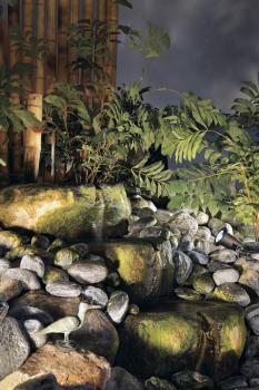 BIG NAUTILUS, Outdoor Spiessleuchte, QPAR51, IP65, schwarz, max. 11 W, inkl. 1,5 m Kabel mit Stecker