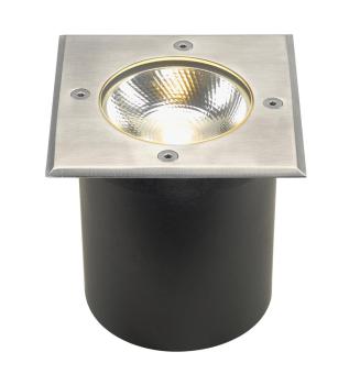 ROCCI, Outdoor Bodeneinbauleuchte, LED, 3000 K, IP67, eckig, edelstahl 316, max. 6 W