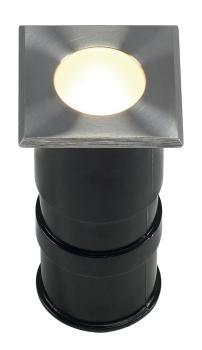 POWER TRAIL-LITE®, Outdoor Bodeneinbauleuchte, LED, 3000 K, IP67, eckig, edelstahl 316