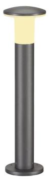ALPA MUSHROOM 75, Outdoor Standleuchte, TC-(D,H,T,Q)SE, IP55, steingrau, Ø/H 16/75 cm, max. 24 W
