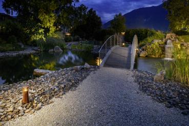 RUSTY® 40, Outdoor Standleuchte, TC-DSE, IP55, rund, stahl gerostet, Ø/H 19/40 cm, max. 11 W