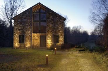 Preview: RUSTY® 70, Outdoor Standleuchte, TC-DSE, IP55, rund, stahl gerostet, Ø/H 19/70 cm, max. 11 W