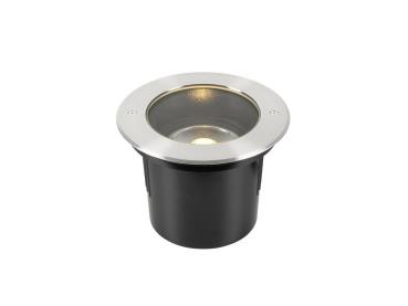DASAR® 215, Outdoor Bodeneinbauleuchte, QPAR111, IP67, rund, edelstahl 316, max. 75 W