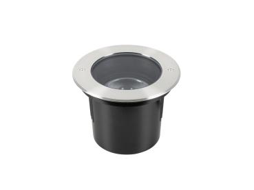 DASAR® 215, Outdoor Bodeneinbauleuchte, QPAR111, IP67, rund, edelstahl 316, max. 75 W