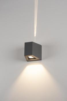 Preview: OUT-BEAM Up/FLOOD Down, Outdoor Wandleuchte, LED, 3000 K, Beam up/Flood down, anthrazit