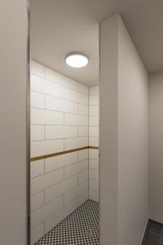 AINOS, Deckenleuchte, LED, 3000 K, rund, anthrazit, mit Sensor