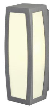 Preview: MERIDIAN BOX SENSOR, Outdoor Wandleuchte, TC-(D,H,T,Q)SE, anthrazit, max. 20 W, mit Sensor