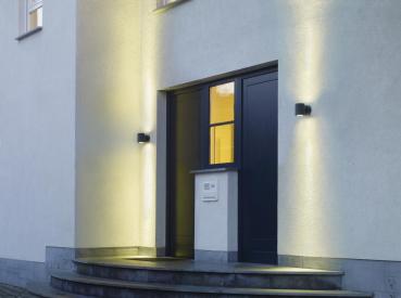 Preview: SITRA UP/DOWN, Outdoor Wandleuchte, zweiflammig, TCR-TSE, IP44, up/down, anthrazit, max. 18 W