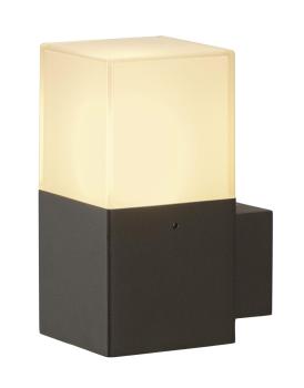 GRAFIT, Outdoor Wandleuchte, TC-DSE, IP44, anthrazit, Energiesparleuchte, max. 11 W