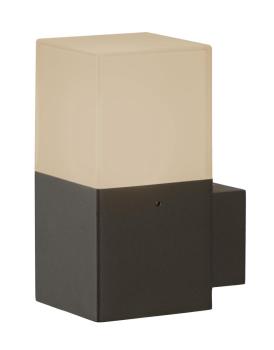 Preview: GRAFIT, Outdoor Wandleuchte, TC-DSE, IP44, anthrazit, Energiesparleuchte, max. 11 W