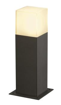 GRAFIT 30, Outdoor Standleuchte, TC-DSE, IP44, anthrazit, Energiesparleuchte, L/B/H 12/12/30 cm, max. 11 W
