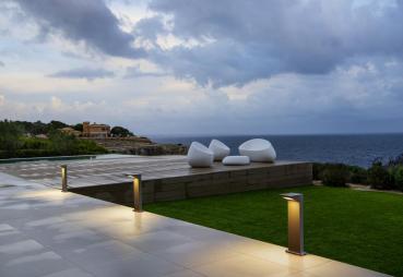 Preview: IPERI 50, Outdoor Standleuchte, LED, 4000 K, IP44, anthrazit, 48 LED, L/B/H 17,4/12,7/50,2 cm