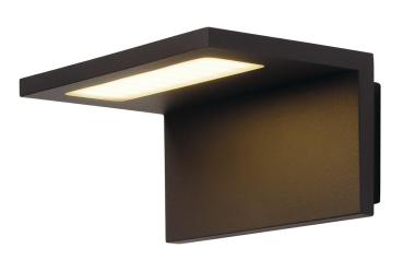 ANGOLUX WALL, Outdoor Wandleuchte, LED, 3000 K, IP44, anthrazit, 36 SMD LED, max. 7,51 W