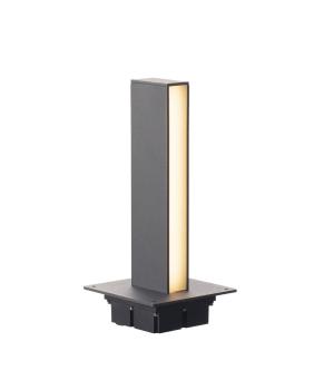 H-POL 30, Wege- und Standleuchte, einflammig, LED, 3000 K, anthrazit, L/B/H 16,5/16,5/36 cm