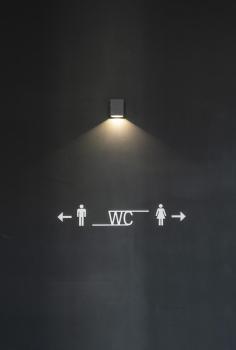 BIG QUAD, Wandleuchte, LED, 3000 K, IP44, eckig, anthrazit, 3,2 W