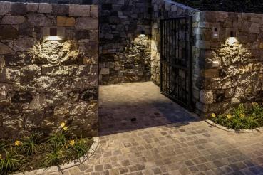 Preview: QUAD, Wandleuchte, LED, 3000 K, IP44, eckig, anthrazit, 4,6 W