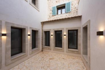 Preview: SITRA CUBE, Outdoor Wandleuchte, TCR-TSE, IP44, rost, max. 18 W