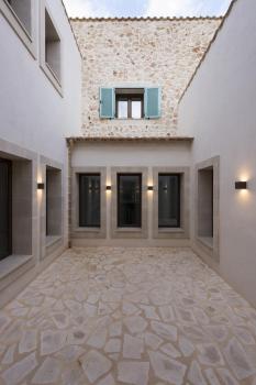 SITRA CUBE, Outdoor Wandleuchte, TCR-TSE, IP44, rost, max. 18 W