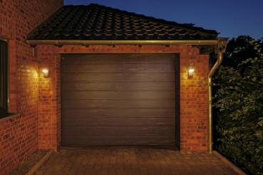 Preview: ORDI, Outdoor Wandleuchte, LED, 3000 K, anthrazit, 9 W