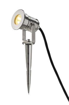 Preview: DASAR® 920, Outdoor Strahler, LED, 3000 K, IP67, edelstahl 316, 230V, 6 W