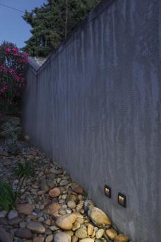 Preview: DOWNUNDER OUT S, Outdoor Wandeinbauleuchte, LED, 3000 K, anthrazit