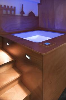 Preview: DOWNUNDER OUT M, Outdoor Wandeinbauleuchte, LED, 3000 K, anthrazit