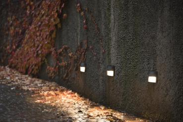 Preview: ADI, Outdoor Wandeinbauleuchte, LED, 3000 K, IP55, anthrazit, 15,4 W