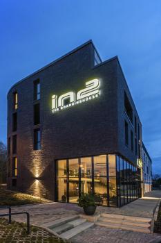 Preview: BIG THEO FLOOD UP/DOWN, Outdoor Wandleuchte, zweiflammig, LED, 3000 K, Flood up/down, anthrazit, B/H/T 13/27,5/13,5 cm