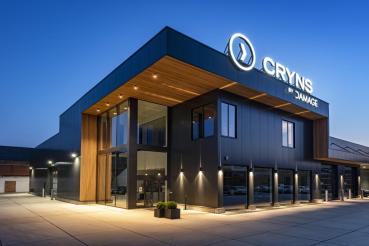 BIG THEO BEAM UP/FLOOD DOWN, Outdoor Wandleuchte, zweiflammig, LED, 3000 K, Flood down/Beam up, anthrazit, B/H/T 13/29/13,5 cm