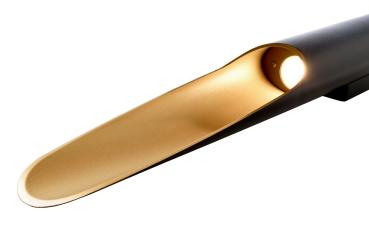 Preview: Wandaufbauleuchte - Apodis 800 mm, DIM, 10,8 W, 3000K, Gold