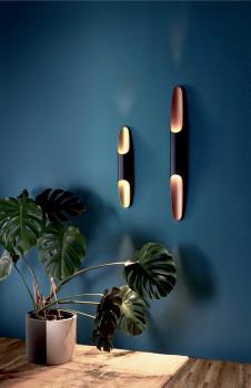 Preview: Wandaufbauleuchte - Apodis 800 mm, DIM, 10,8 W, 3000K, Rosé