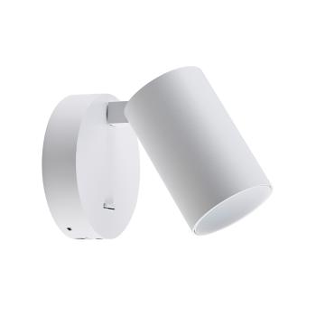 Leseleuchte - Can Tilt Round USB, 1x 7,5 W GU10, Weiß