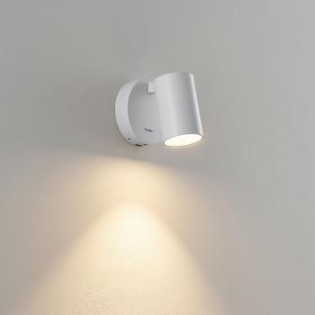 Preview: Leseleuchte - Can Tilt Round USB, 1x 7,5 W GU10, Weiß