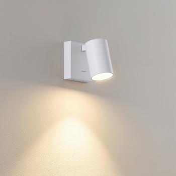 Preview: Leseleuchte - Can Tilt Square, 1x 7,5 W GU10, Weiß