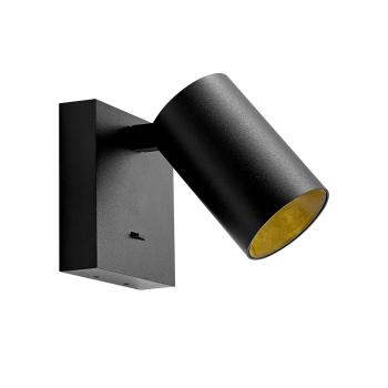 Preview: Leseleuchte - Can Tilt Square, 1x 7,5 W GU10, Schwarz