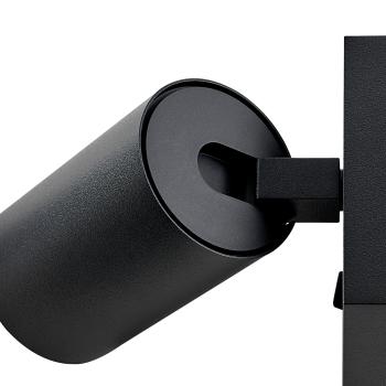 Preview: Leseleuchte - Can Tilt Square USB, 1x 7,5 W GU10, Schwarz