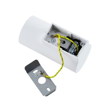 Wandaufbauleuchte - Can IP20, 1x 7,5 W GU10, Weiß