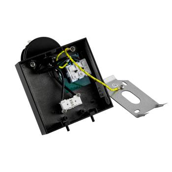 Preview: Leseleuchte - Can Tilt Square Base, 1x 7,5 W GU10, Schwarz