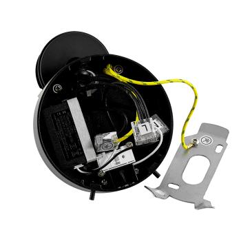 Preview: Leseleuchte - Can Tilt Round USB Base, 1x 7,5 W GU10, Schwarz