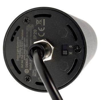 Preview: Pendelleuchte - Lucea 15 CCT, 15 W, DIM, 3000/4000 K, Schwarz