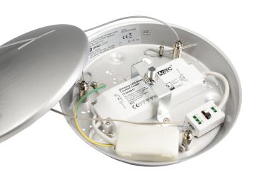 Preview: Pendelleuchte - Merope 400, 30 W, DIM, 3000/4000 K, Silber