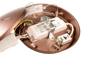 Preview: Pendelleuchte - Merope 400, 30 W, DIM, 3000/4000 K, Kaffee