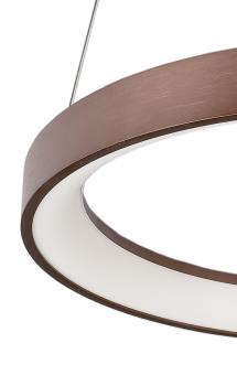 Preview: Pendelleuchte - Merope 800, 60 W, DIM, 3000/4000 K, Kaffee