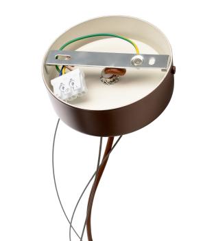 Preview: Pendelleuchte - Menkar 400 mm, 45,0 W, 3000/4000 K, Kaffee