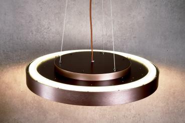 Pendelleuchte - Menkar 600 mm, 65 W, 3000/4000 K, Kaffee