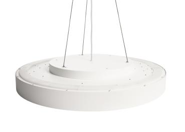 Preview: Pendelleuchte - Menkar 800 mm, 90 W, 3000/4000 K, Weiß