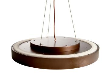 Preview: Pendelleuchte - Menkar 800 mm, 90 W, 3000/4000 K, Kaffee