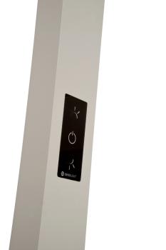 Preview: Stehleuchte - Office Three Standard, Motion, 80 W, DIM, 4000 K, Hellgrau